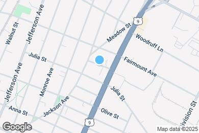 Map image of the property - 1016 Augusta St