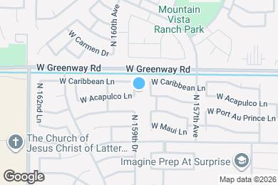 Map image of the property - 15311 N 159th Dr