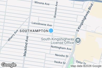 Map image of the property - 5200 Devonshire Ave