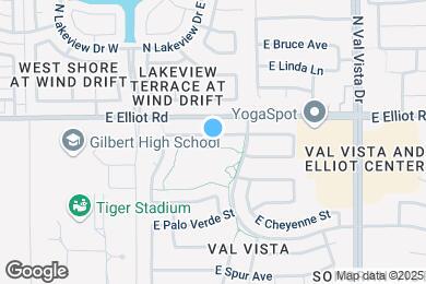 Map image of the property - 1335 E Century Ave
