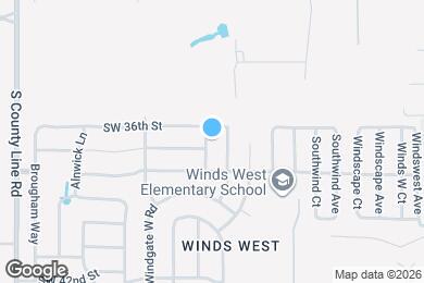 Map image of the property - 3708 Windrun Pl