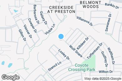 Map image of the property - 12893 Wolf Snare Dr