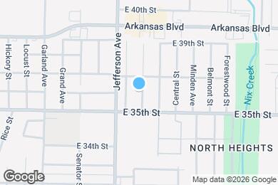 Map image of the property - 3509 Greenwood Ave