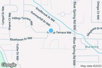 Map image of the property - 2715 Hilltop Terrace NW