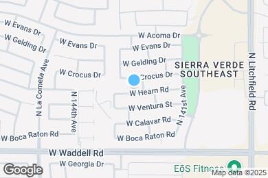 Map image of the property - 14226 W Hearn Rd