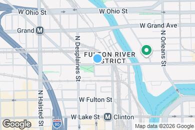 Map image of the property - 589 W Kinzie St