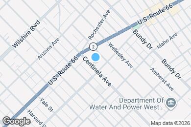 Map image of the property - 1440 S Centinela Ave