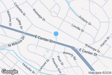 Map image of the property - 1500 Lamont St