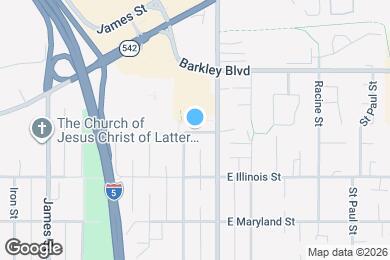 Map image of the property - 1211 E Indiana St