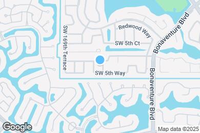 Map image of the property - 561 SW 168th Ter