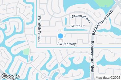 Map image of the property - 561 SW 168th Terrace