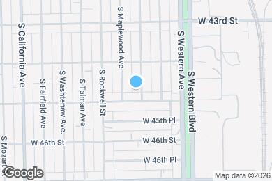 Map image of the property - 4444 S Campbell Ave