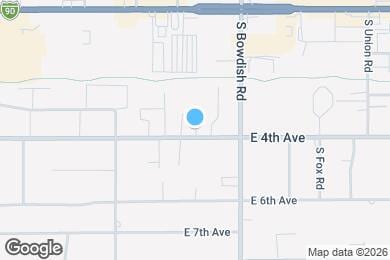 Map image of the property - 11317 E 4th Ave