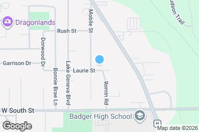 Map image of the property - 145 E Laurie St