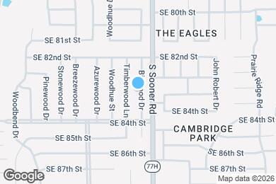 Map image of the property - 8405 Bigwood Dr