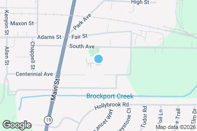 Map image of the property - Winston Woods Townhomes