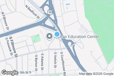 Map image of the property - 9 S Walter Reed Dr