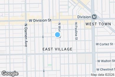 Map image of the property - 1801 W Thomas St