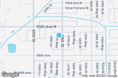 Map image of the property - 8825 58th Way