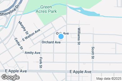 Map image of the property - 372 Orchard Ave