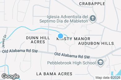 Map image of the property - 1035 Bettina Ct