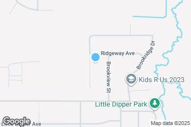 Map image of the property - 2931 Brookridge Cir