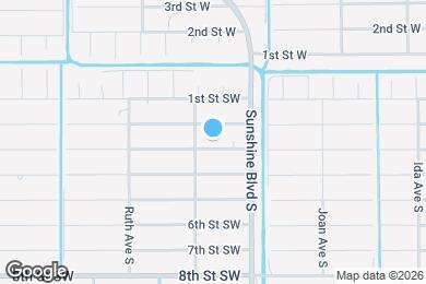 Map image of the property - 3110 3rd St SW