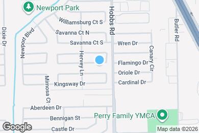 Map image of the property - 2005 Yorktown Ct S