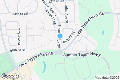 Map image of the property - 6707 Udall Pl SE