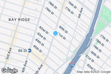 Map image of the property - 8121 5th Ave