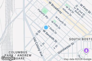 Map image of the property - 120 W 7th St
