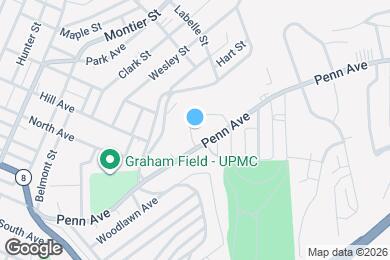 Map image of the property - 1016 Weber St