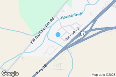 Map image of the property - 1692 SW Creekside Ln