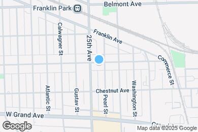 Map image of the property - 9533 Schiller Blvd