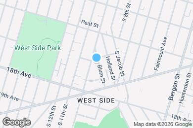 Map image of the property - 45 Blum St