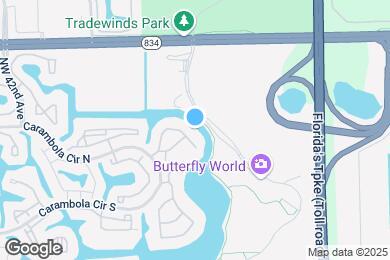 Map image of the property - 2613 Carambola Cir N