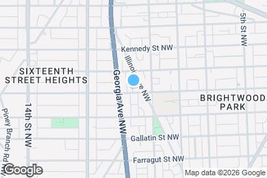 Map image of the property - 917 Ingraham St NW