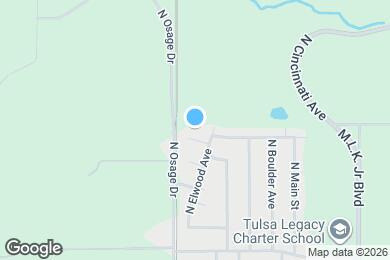 Map image of the property - 417 W 65th Pl N