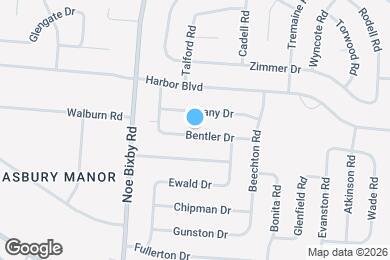 Map image of the property - 5004 Bentler Dr