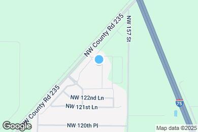 Map image of the property - 12560 NW 159th Way