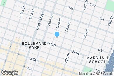 Map image of the property - 2302 G St