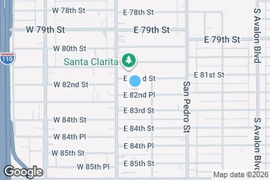 Map image of the property - 131 E 82nd Pl