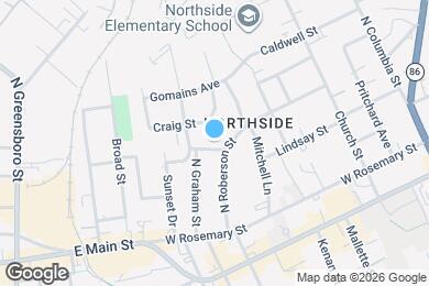 Map image of the property - 502 Whitaker Street