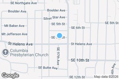 Map image of the property - 9701 SE 7th St