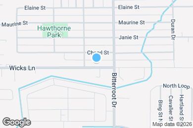 Map image of the property - 1517 Wicks Ln