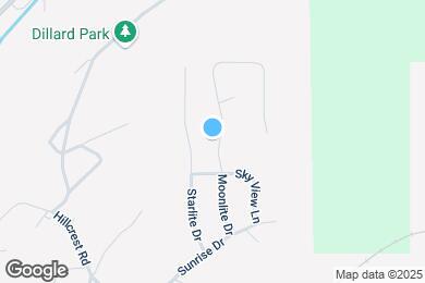 Map image of the property - 865 Moonlite Dr