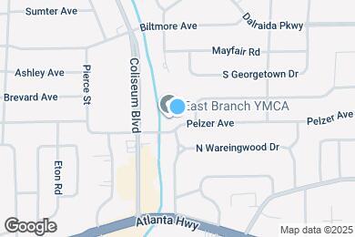 Map image of the property - 3505 Pelzer Ave