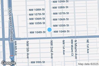 Map image of the property - 10330 NW 2nd Ave