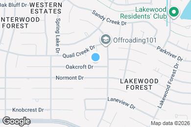 Map image of the property - 11818 Oakcroft Dr