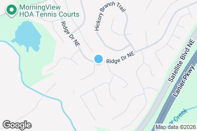 Map image of the property - 417 Breezewood Ct
